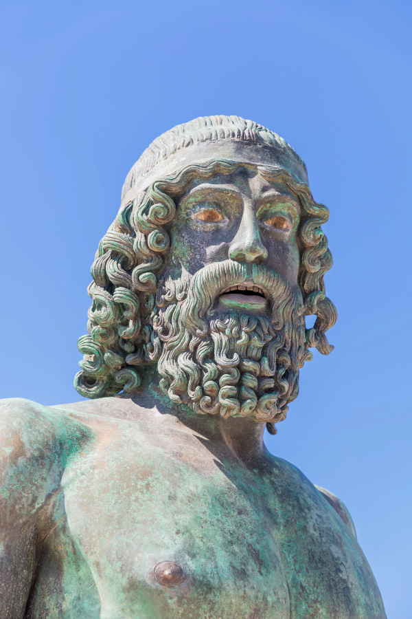 Image of ancient statue