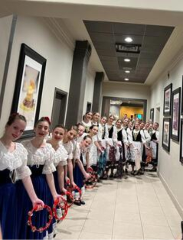 Women wearing traditional clothes